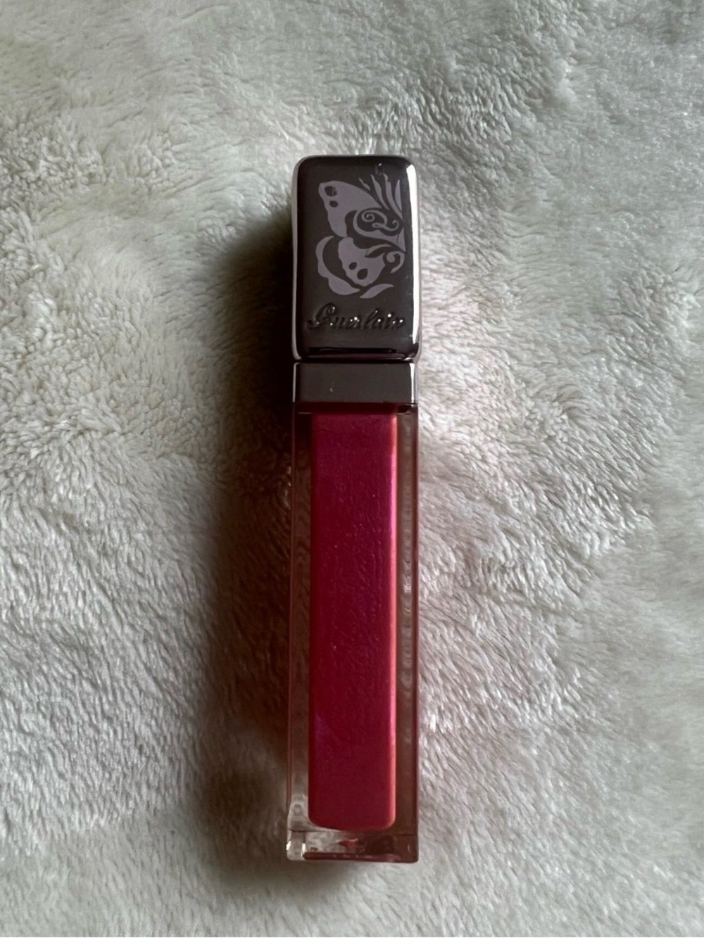 Guerlain Kiss Kiss Midnight Butterfly Gloss Shimmering Pink 802